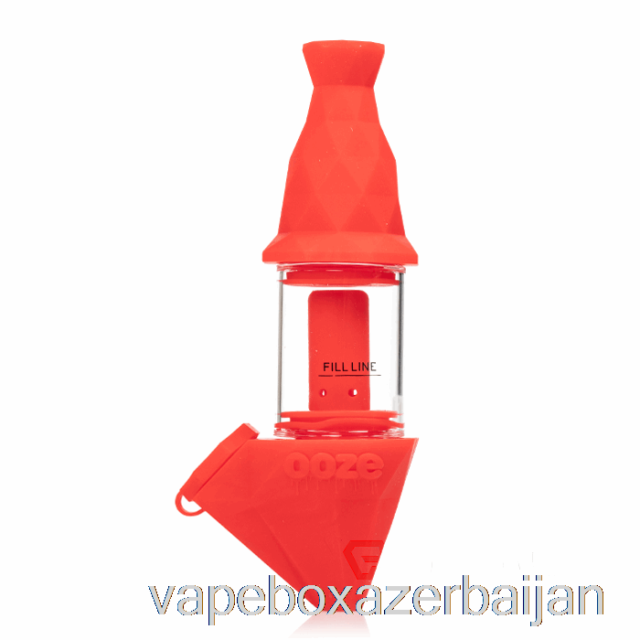 Vape Smoke Ooze Bectar Silicone Bubbler Scarlet (Red)